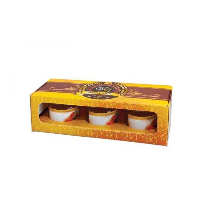Cajas de cartón Caja decorativa para 3 botes de 50g - Amarilla y marron Caja decorativa para 3 frascos de 50g
A partir de 2000 