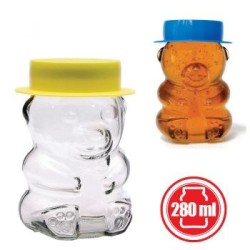 Envases Bote de cristal figura OSO 280 ml Bote de cristal figura OSO, con tapa incluida .
280 ml de capacidad
Cantidad de miel