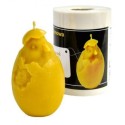 Moldes Molde vela - Pollito en huevo Molde de silicona para elaborar las velas de cera de abeja
Huevo pollito en huevo
Altura 