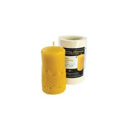 Moldes Molde vela - Cilindro con lazo (120mm) Molde de silicona
Espesial elaborar velas de cera de abejas
Altura 12 cm
Cera 4