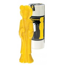Apicultura Molde vela - San Ambrosio (105mm) 


Molde de silicona para elaborar las velas de cera de abeja
Forma  - San Ambr