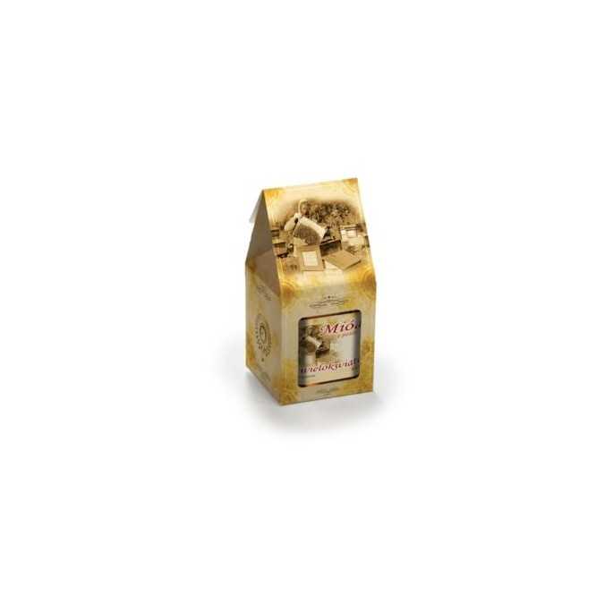 Envases Caja decorativa para un bote de 150-200ml, pack 10 uds ¡Un envase atractivo aumentará las ventas de miel!
Una caja sin 