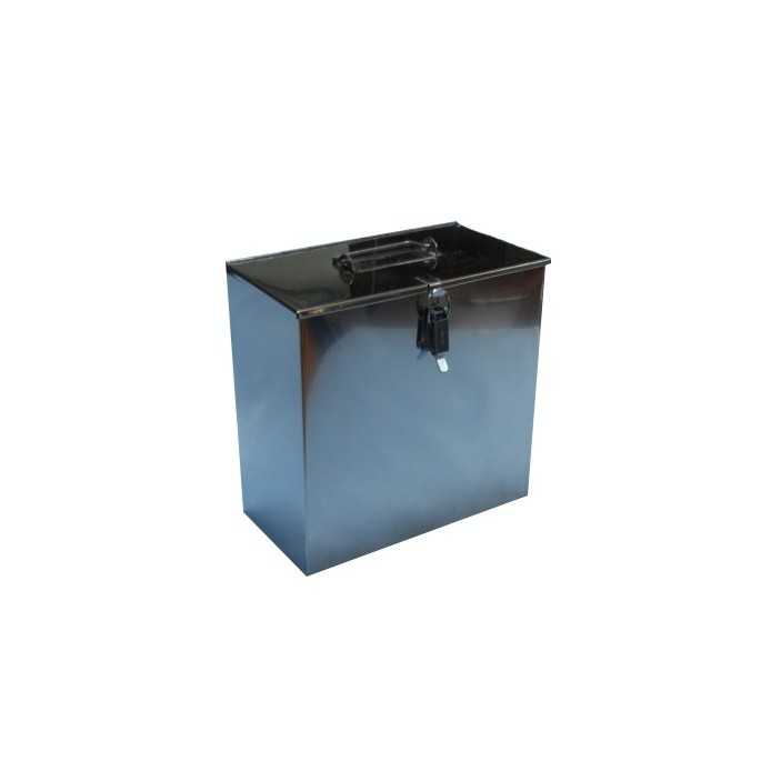 Ahumadores Caja de transporte para ahumador, acero inoxidable - Mediana Caja fabricada en acero inoxidable, ideal para transport