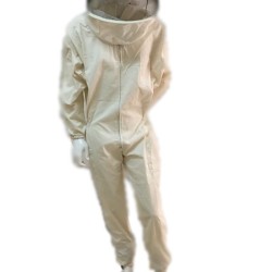 Vestuario Buzo algodon fuerte Buzo apicultor algodón con careta redonda.
Tela fuerte
Careta de repuesto - ref.101527