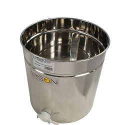 Inicio Madurador 200L (aprox. 270kg) Optima Madurador de miel en acero inoxidable
Depósito de miel
Capacidad de 200 litros