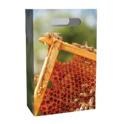 Bolsas de regalo Bolsa de regalo - cuadro de miel Bolsa de regalo, viene perfectamente para botes de miel libros, material diver