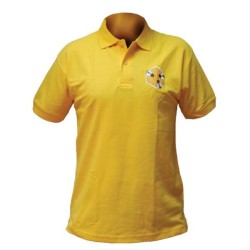 Caretas y accesorios Polo algodón amarillo- chico Polo amarillo,
- La más alta calidad de algodón
- Con dibujo de abejas borda