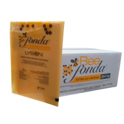 Alimentacion Alimento BeeFonda Extra Vitaminas 1kg (Caja 20kg) BEE FONDA EXTRA (CON VITAMINAS) Un excelente alimento para estimu