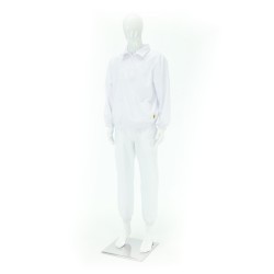 Vestuario Blusón sin careta, blanco Blusón (camisa) sin careta
Sin cremallera
Calidad excelente
Disponible en tallas S-XXXL
