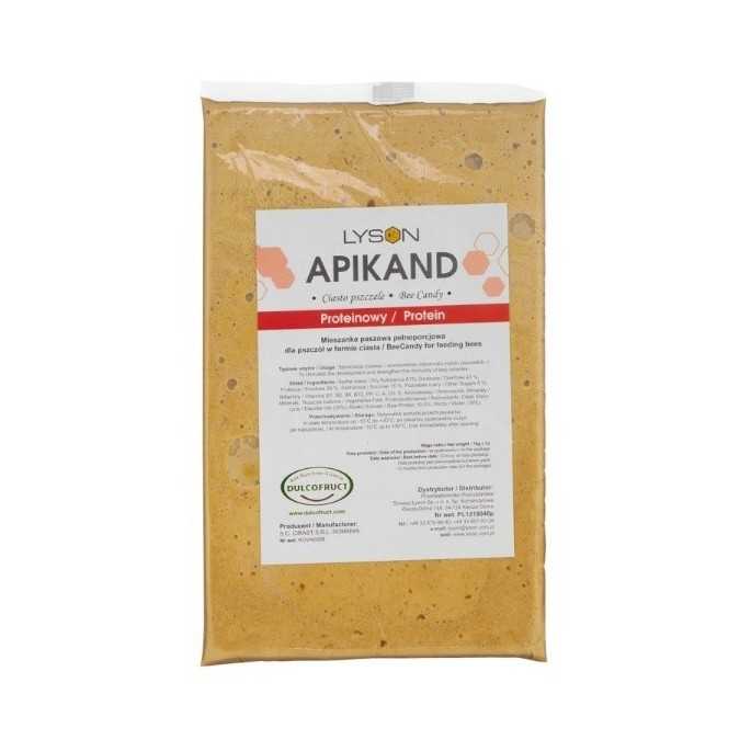 Alimentacion Alimento Apikand - proteico bee candy, 1KG (Caja 10KG) Es un producto premium, creado para la rápida regeneración d