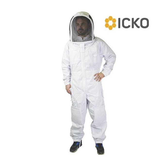 Vestuario Buzo Apicultor Integral ICKO El traje de apicultor Intergral Pro está hecho de polialgodón suave (para que evitar la e