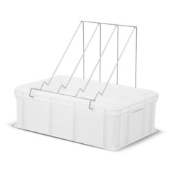 Cubetas Cubeta desopercular plástico 200mm FP Ventajas :
- Fabricado en plástico homologado para el contacto con alimentos.
- 