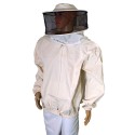Vestuario Bluson careta redonda, tela fuerte Blusón de apicultor con careta redonda para una correcta protección.
Tela fuerte y