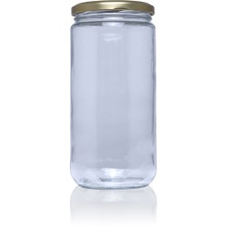 Envases Palet de botes V-720 o tipo tubo (1176 und) Este frasco de vidrio de 720 ml es el tarro perfecto para envasar conservas 