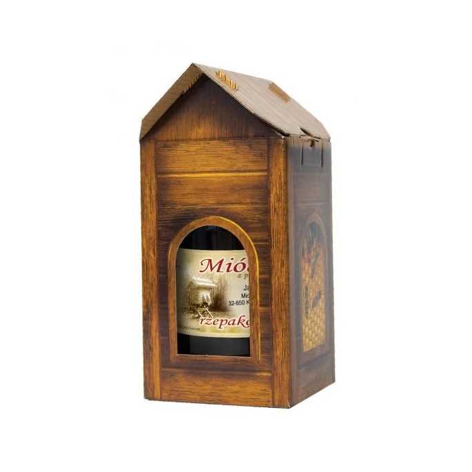 Envases Caja decorativa + un bote de 500ml, 1 ud ¡Un envase atractivo aumentará las ventas de miel!
Una caja sin la palabra "mi