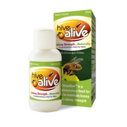 Sanidad Hive Alive 100ml Suplemento nutricional testado científicamente para hacer que sus colonias sean un 89% más fuertes y pr