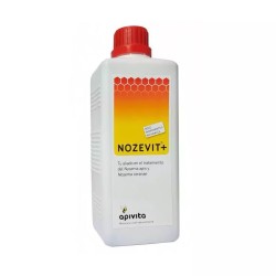 Sanidad Nozevit + 1000 ml Nozevit + un compuesto vegetal con ingredientes naturales
Como suplemento alimenticio de las abejas a