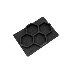 Moldes Molde exagonal para 4 jabones - estampado Bee Ventajas del producto:
Los moldes pueden utilizarse muchas veces
No es ne