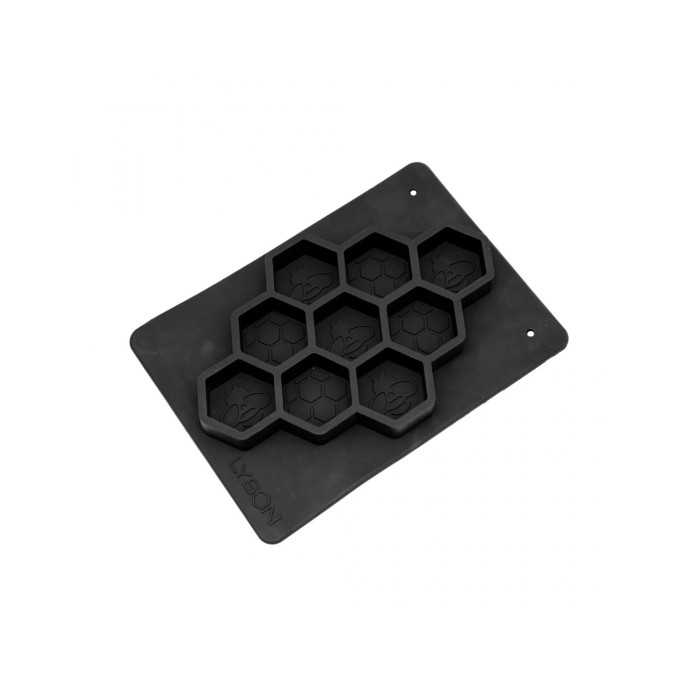 Moldes Molde exagonal para 9 jabones -  estampado Bee Ventajas del producto:
Los moldes pueden utilizarse muchas veces
No es n