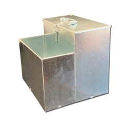Ahumadores Caja ahumador ApiBox doble Mediana Una solucion más comoda de transportar tu ahumador, fabricado en acero galvanizado
