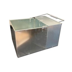 Ahumadores Caja ahumador ApiBox doble grande Una solucion más comoda de transportar tu ahumador, fabricado en acero galvanizado 