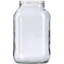 Envases Bote de cristal galon - 84OZ TO110 3.895 ml - Pack 2 uds Bote de cristal, formato galón con capacidad para 3.895 ml
Ide