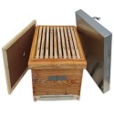 Colmenas de madera Camara de cria Dadant Transhumante, fondo sanitario - Dominguez Colmena simple, solo la cámara de cría, model