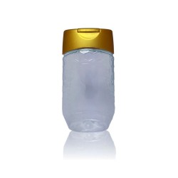 Envases Bote plastico antigoteo 360ml - 500gr 
Envase antigoteo a presión que con solo voltear y apretar, puedes servir la miel