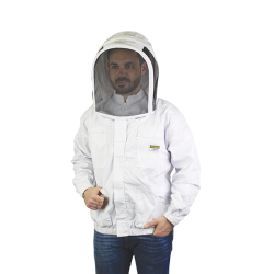 Vestuario Buzo Apicultor Integral ICKO Las chaquetas Pro están hechas de polialgodón liso (para que la abeja no se adhiera a él)