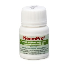 Sanidad NEEMPRO 30ml - Tratamiento contra la polilla NEEMPRO insecticida botánico de amplio aspectro
Concentrado emulsionable (