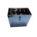 Ahumadores Caja de transporte para ahumador, acero inoxidable - Grande Caja fabricada en acero inoxidable, ideal para transporta