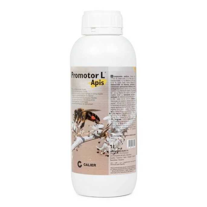 Alimentacion Promotor L Apis - Botella de 1L Pienso complementario líquido que ofrece a las abejas el aporte proteico necesario 
