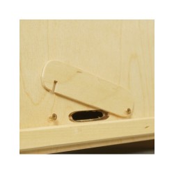 Espátulas, cepillos y levantacuadros Porta cuadros de madera - Dadant Portador muy sólido para cuadros Dadant.
Una cómoda caja 
