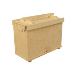 Espátulas, cepillos y levantacuadros Porta cuadros de madera - Dadant Portador muy sólido para cuadros Dadant.
Una cómoda caja 