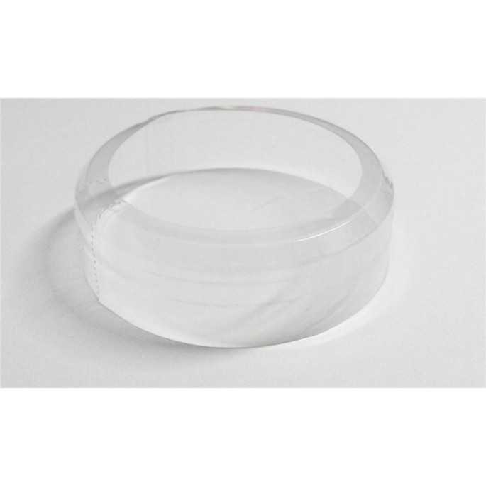 Etiquetas y precintos Precinto de seguridad TO63  Transparente Capsula contráctil para tarros de 1/4 kg. con diámetro de boca TO