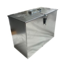 Ahumadores Caja de transporte para ahumador, acero inoxidable Caja fabricada en acero inoxidable, ideal para transportar el ahum