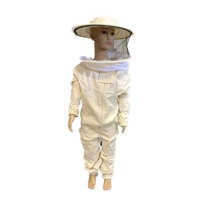 Buzos y blusones Buzo tela fuerte - Niño/niña 
Buzo apicultor  con careta redonda desmontable
Fabricado en tela fuerte y altam