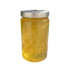 Botes Bote de  cristal APIARI 0.5kg, con tapa ALTA (PACK 24und) - TO63 Bote de cristal modelo APIARI con dinbujo de aguas
Tapa 