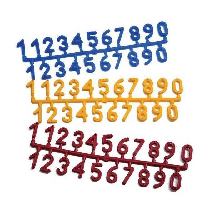 Accesorios y cuadros Números colmena 
Números colmena
Fabricado en plástico
Los colores pueden variar