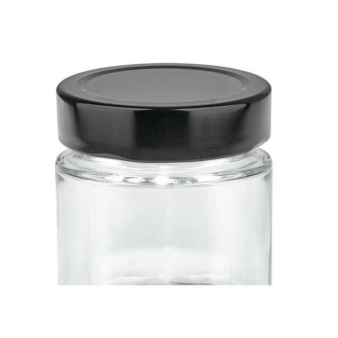 Tapa TO82 Boca alta - Negro