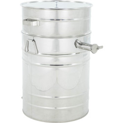 Madurador inoxidable 150l con asas, grifo y filtro cónico | Apitienda