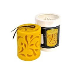 Moldes Molde vela - Cilindro decorado (95mm) Molde de silicona para elaborar las velas de cera de abeja
Cilindro decorado
Altu